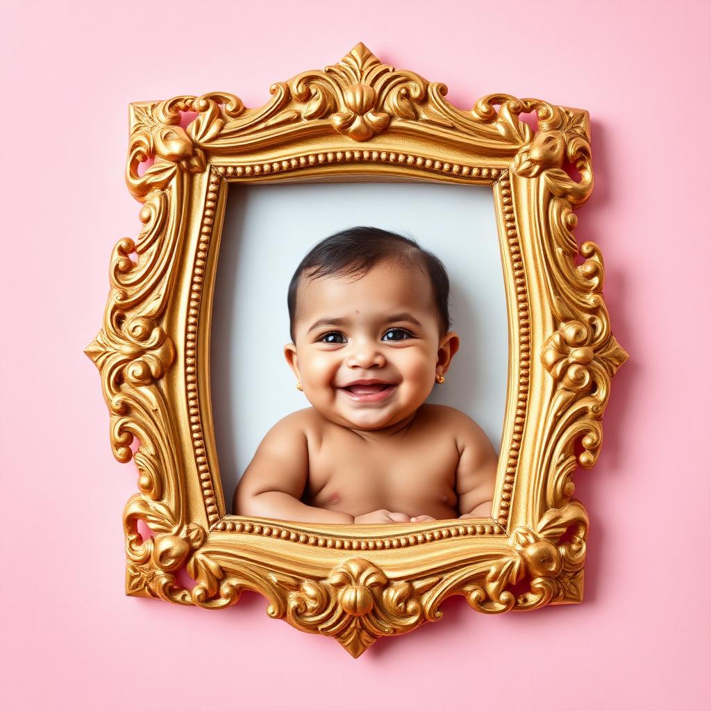 Baby frame sample