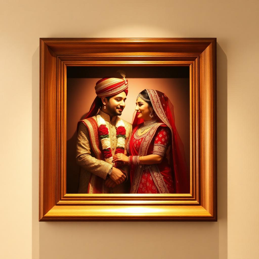 Wedding frame sample